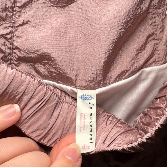 Free People Movement The Way Home Women's Mauve Shorts XL - Picture 5 of 11